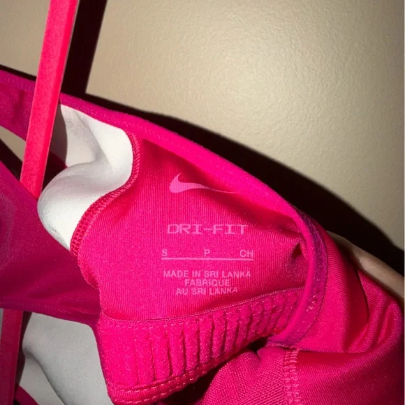 Nike Fuchsia Dri-FIT Sports Bra - Picture 3 of 3